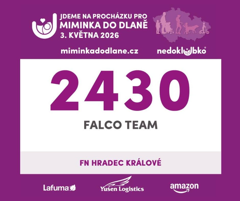 FALCO společně pro dobrou věc!